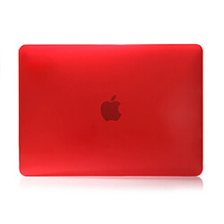 Wewoo Housse Coque Mac Pour étui de protection Crystal Style ordinateur portable Macbook Pro de 16 pouces rouge