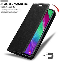 Avis Cadorabo Coque Samsung Galaxy A40 Etui en Noir