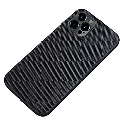 Coque en TPU + nylon anti-chute, flexible pour votre iPhone 14 Plus - noir