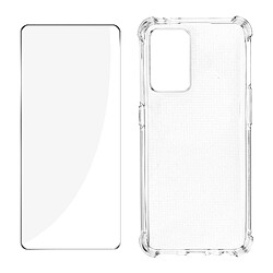 Avizar Pack Protection Oppo Find X5 lite Coque + Verre Trempé Transparent