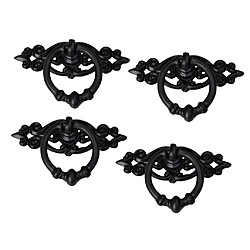 4Pack Vintage Style Cabinet Placard Tiroir Poignée De Porte Poignée Bouton Pour Meubles Cuisine Matériel pas cher