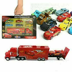 Acheter Universal 7pcs/set Voiture 2 Lightning McQueen Racing Mark Truck Jouets pour enfants.(Coloré)