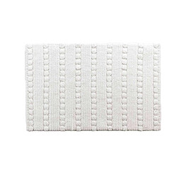 Douceur D'Interieur Tapis de bain Calabasa en coton tufté - 50 x 80 cm - Blanc