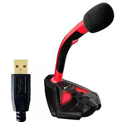 KLIM Microphone PC VOICE rouge