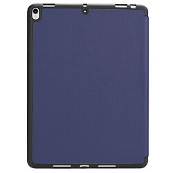 Acheter Etui en PU trépied pliable avec fente pour stylo violet foncé pour votre Apple iPad Air 10.5 (2019)/Pro 10.5 pouces (2017)