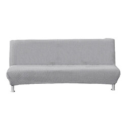 La housse de divan de pliage de couverture de canapé-lit de polyester de jacquard extensible remplacent S