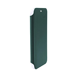 BEETLECASE Étui pour Apple iPhone 6/7/8/SE(2022) Folio Premium en Cuir avec Dos Cristal Vert foncé