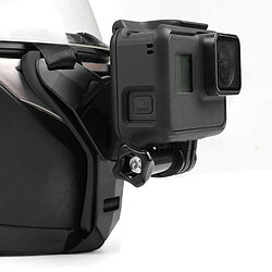 Acheter Support De Fixation De Menton De Casque En Plastique Pour Caméra De Sport GoPro Hero 8/7/6/5 Noir