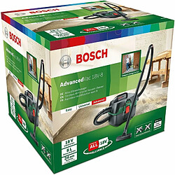 Aspirateur eau et poussieres 3 en 1 - Bosch AdvancedVac 18V-8 pas cher