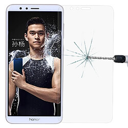 Wewoo Verre trempé pour Huawei Honor Jouer 7X 0.26mm 9H Surface Dureté 2.5D Antidéflagrant En Film D'écran