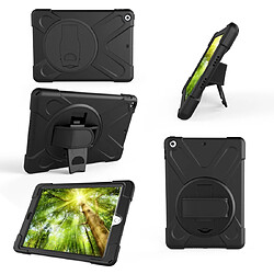 Avis Wewoo Housse Coque Pour Galaxy Tab A 10.1 ?2019? T510 / T515 Rotation à 360 degrés PC + étui de protection en silicone avec support et dragonne bleu clair