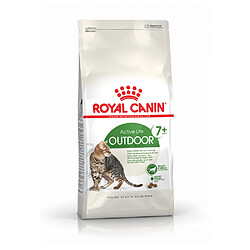 Croquettes Outdoor 7+ pour Chat Senior - Royal Canin - 2Kg