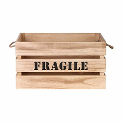 Acheter The Home Deco Factory Cagette en bois brut Fragile (Lot de 2).