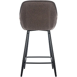 Avis Non Tabouret de bar Gibson en tissu