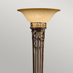 Elstead Lighting Lampadaire à 1 lumière Uplighter Firenze Gold, E27