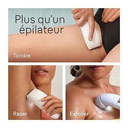 Acheter Épilateur électrique - BRAUN - Silk-épil 5 - Épilation facile - Peau douce longue durée - 5-060 - Blanc / Rose