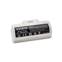 vhbw Li-Ion batterie 2600mAh (3.6V) compatible avec iRobot Braava jet 240 robot nettoyeur de sol Home Cleaner robots domestiques