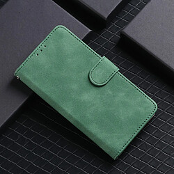 Etui en PU Toucher la peau avec support vert pour votre Realme 8 Pro/8