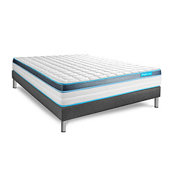 Avis Bodycare Ensemble 140x190 matelas BodyFit à mémoire de forme + sommier kit gris