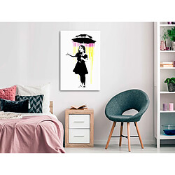 Artgeist Tableau - Girl with Umbrella (1 Part) Vertical [20x30]