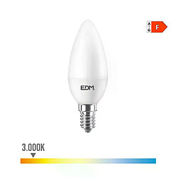 Edm Ampoule LED 8W 806lm (60W) 150° - Blanc Chaud 3000K