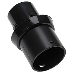 vhbw Adaptateur pour tuyau compatible avec Nilfisk GD 1000, GD 1005, GD 1010, GD 111 aspirateur - Raccordement du tuyau, noir