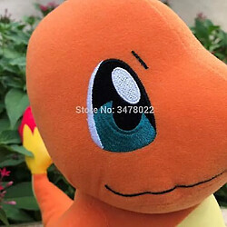 Universal 28cm Cute Anime Charmander Plush Hitokage Dragon Stuffed Toy Game Soft Doll(Orange)