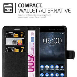 Acheter Cadorabo Coque Nokia 6 2017 Etui en Noir