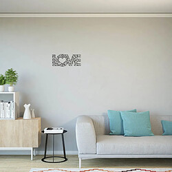 EPIKASA Décoration Murale en Métal Love 8