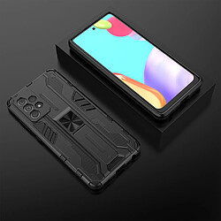 Coque en TPU Antichoc avec béquille noir pour votre Samsung Galaxy A52 4G/5G