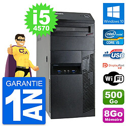 PC Tour Lenovo M93p Intel Core i5-4570 RAM 8Go Disque 500Go Windows 10 Wifi - Occasion