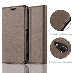 Cadorabo Coque Sony Xperia M4 AQUA Etui en Brun