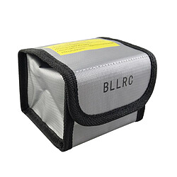 Poche de protection de sac de sac de batterie ignifuge de Lipo pour la charge et le stockage 100x75x60mm