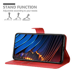 Cadorabo Coque Xiaomi POCO X3 GT Etui en Rouge