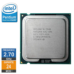 Processeur Intel Pentium D E5400 2.70GHz SLGTK LGA775 2Mo - Reconditionné