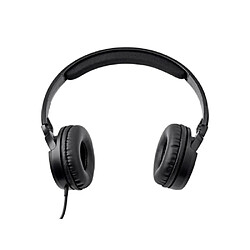 Monoprice 113191 Casque Audio Filaire Supra-Auriculaire Contrôle des Appels Léger Microphone 32Ohm Noir