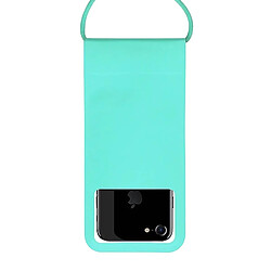 Wewoo Housse Coque Sac étanche pour téléphone mobile de plongée en plein air portable de 5,1 à 6 pouces bleu