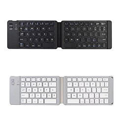 Clavier D'ordinateur Portable Claviers Gamers Mécanique pour Ordinateurs Portables Tablettes - Noir + Argent