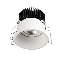 Downlight Encastré En Aluminium 4000K Plafonnier Salle De Bains Haute Luminosité Black_5W_55mm