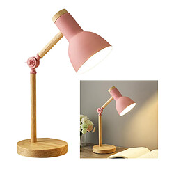 Avis Lampe De Table De Lecture Multi-articulée LED En Fer élégant En Bois De Bureau