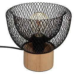 Atmosphera, Createur D'Interieur Lampe Ewan H 18,5 cm Noir - ATMOSPHERA