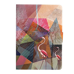 Etui en PU Porte-cartes à motif marbré multicolore pour votre Samsung Galaxy Tab A7 Lite 8.7 pouces T220/T225