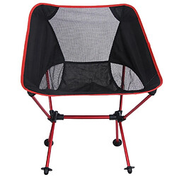 Wewoo Chaises de plage Fauteuil camping pliant portatif en plein air inclinaison dossier d'alliage d'aluminium pêche chaise