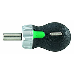 STAHLWILLE 4008-2 PrimeTools courte à cliquet porte embouts/Tournevis