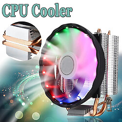 LED RGB CPU Refroidisseur 4pin de Refroidissement Radiateur pour 939/940/938/FM1/FM2/AM4/AM3 /AM3/AM2 /AM2, AMDX2X3X4/A10/A8/A6/A4/Athlon-