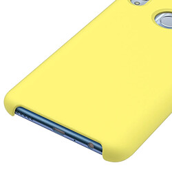 Avis Wewoo Coque Étui de protection en silicone couleur unie Dropproof pour HuHonor 10 Lite (Jaune)