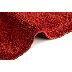 Vidal Tapis de laine 50x45 rouge Gabbeh