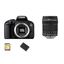 CANON EOS 800D KIT EF-S 18-135mm F3.5-5.6 IS STM + 32GB SD card + LP-E17 Battery