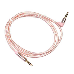 3.5mm Angle Droit Audio Mâle à Mâle Cordon de Câble Stéréo Jack 10cm