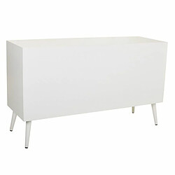 Buffet Alexandra House Living Blanc Argenté Bambou Bois MDF 41 x 71 x 120 cm pas cher